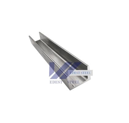 SUS 304 304L 316 316L 321 U Shaped Stainless Steel Channel Corrosion Resistance