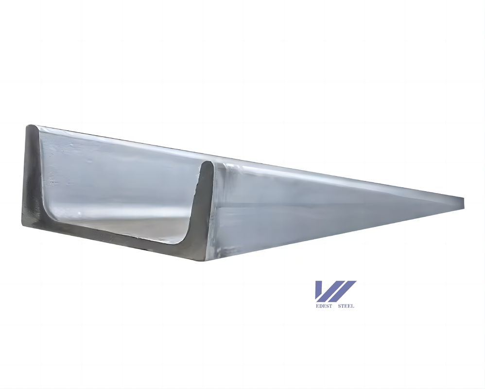 SUS 304 304L 316 316L 321 U Shaped Stainless Steel Channel Corrosion Resistance